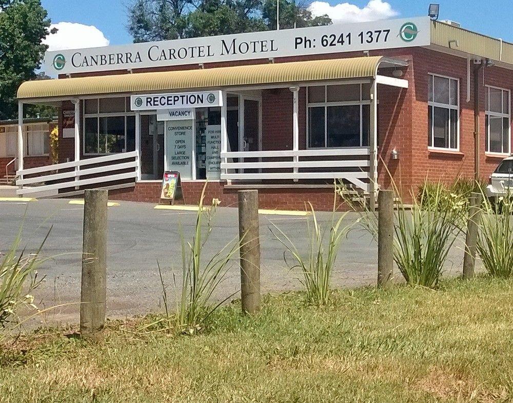 Canberra Carotel Motel Экстерьер фото
